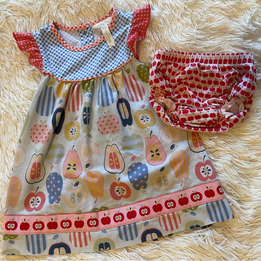Matilda Jane size 12-18 months. school 🍎 print